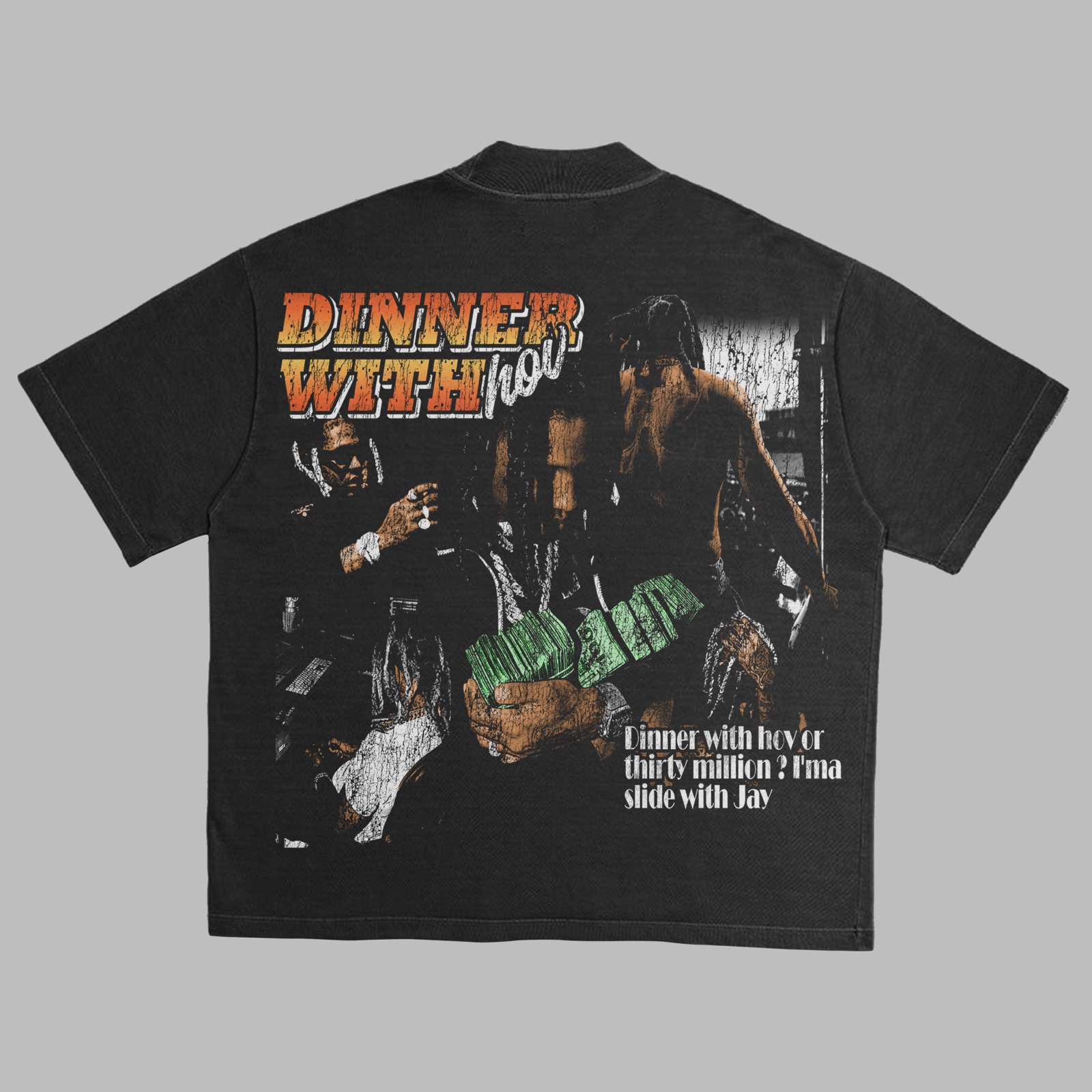 Lil Durk concept tee back
