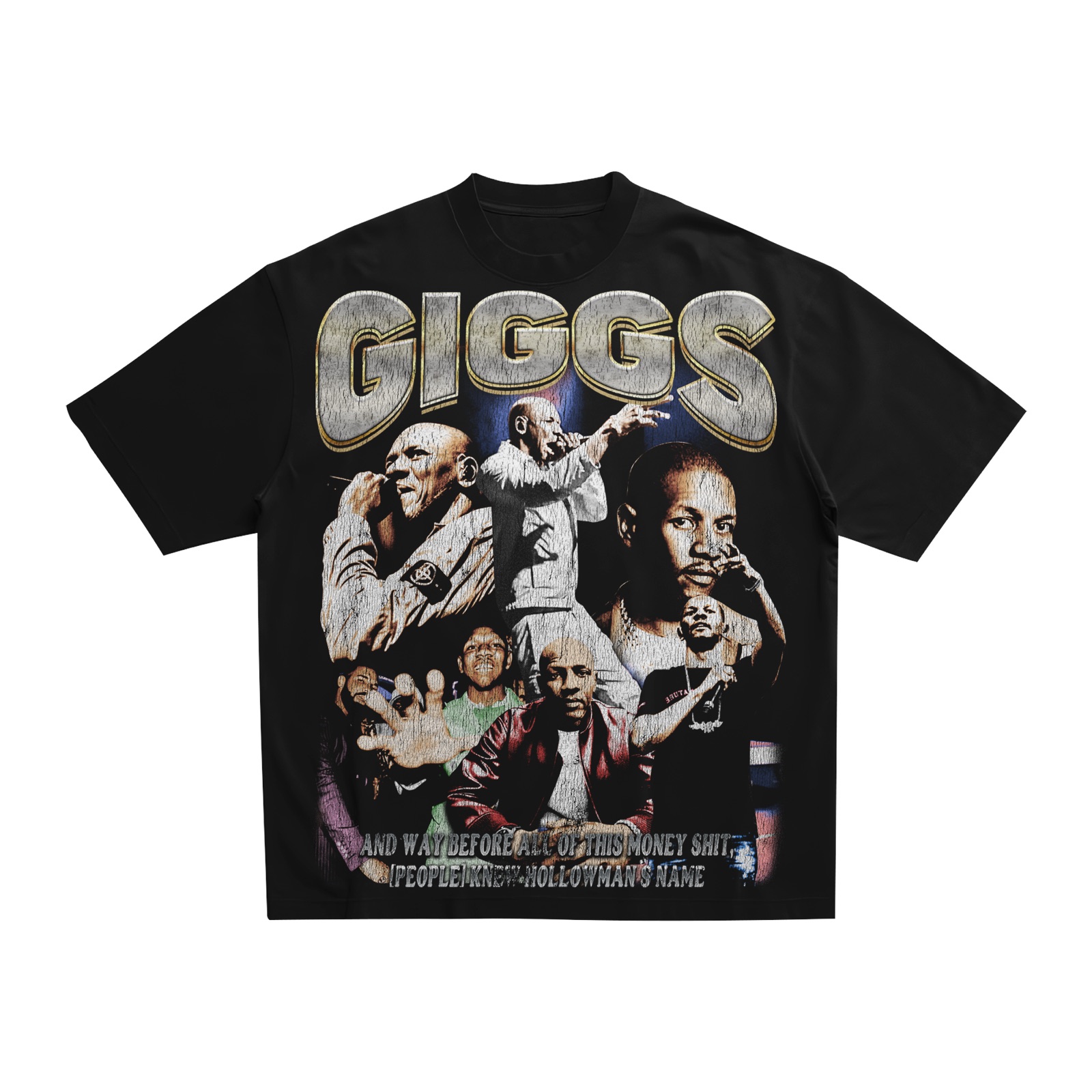 Giggs concept tee mockup