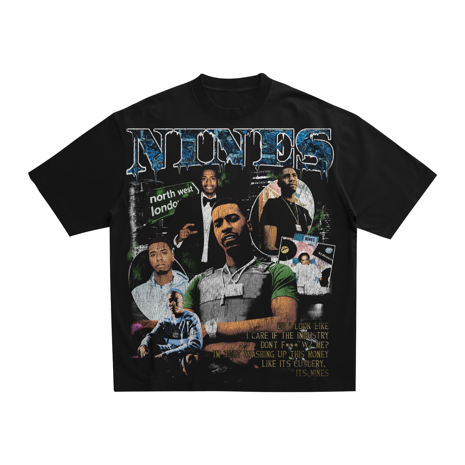 Nines concept tee mockup